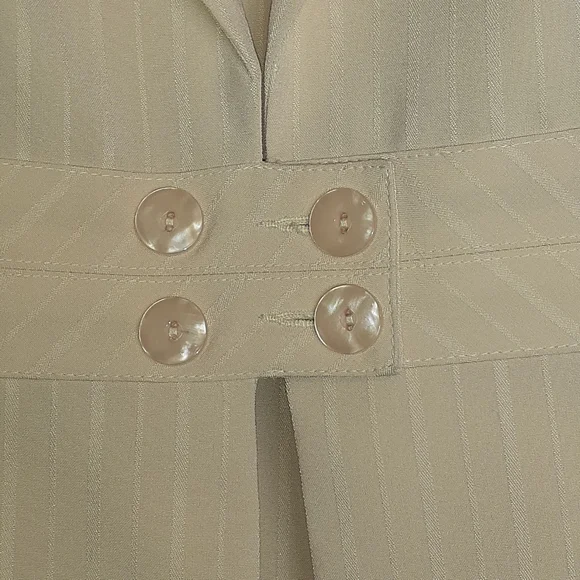 TRACY EVANS 2 PIECE PEACH COLORED WOMEN'S SKIRT SET SIZE 7 - Picture 6 of 7